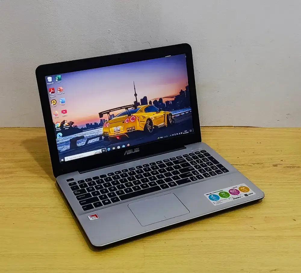 Asus X555BA prosesor AMD A9-9420 RADEON R5/Ram 4GB/HDD 500GB