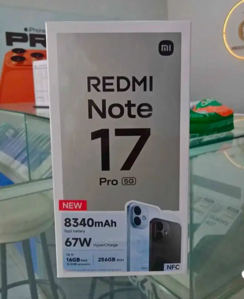 Redmi Note 17 Pro 5G 8/512 New Segel Garansi