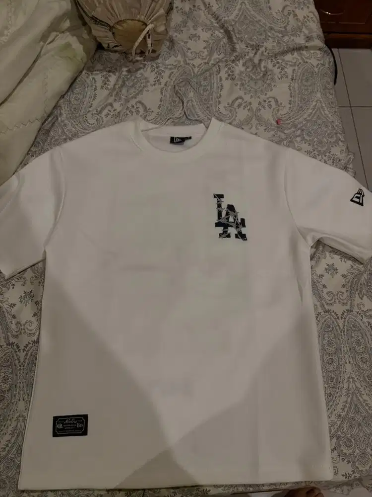 Kaos Oversize LA Dodgers MLB Putih