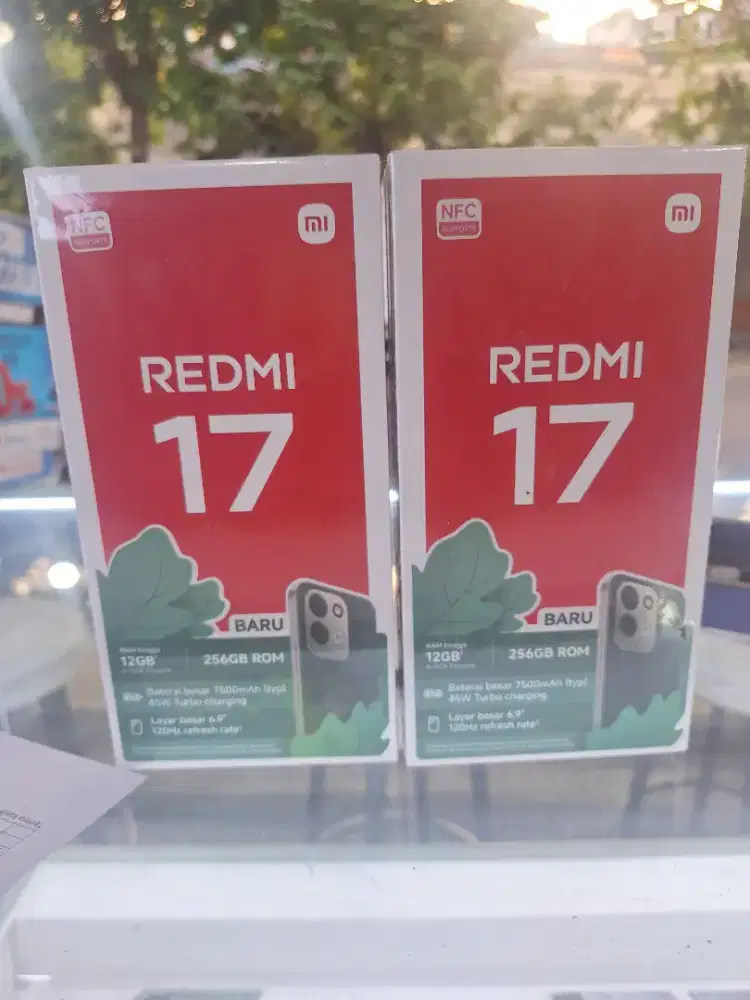 Redmi 17 6/256 New Segel Garansi Resmi
