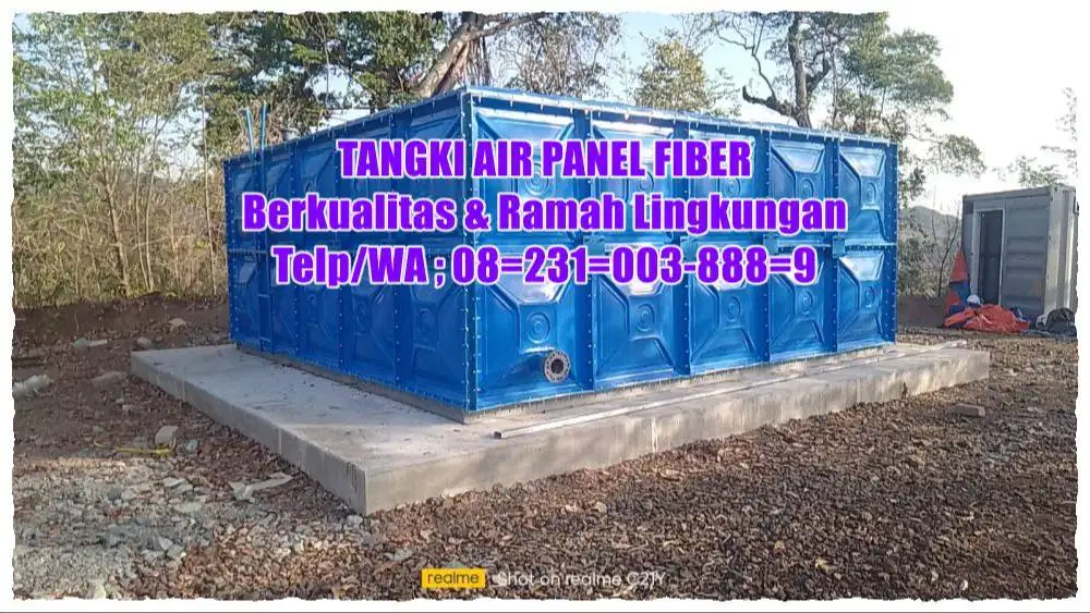 TANGKI AIR - GROUND TANK - TANGKI PANEL - PANEL TANK - TANGKI PANEL