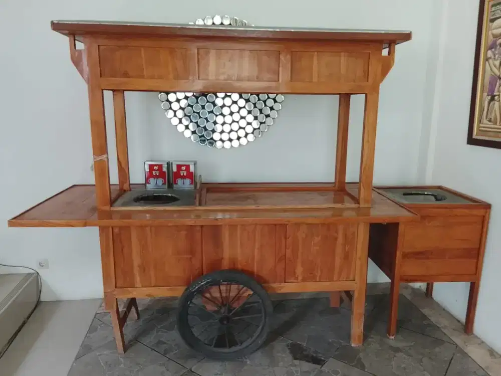 Gerobak ukuran besar 2 tungku