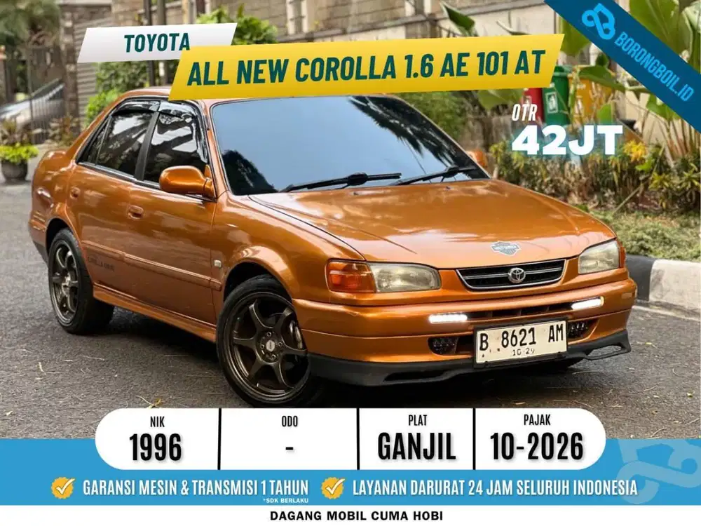Toyota All New Corolla 1.6 AE 101 At 1996