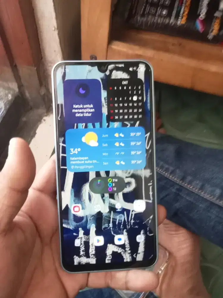 Samsung a17 ram 8/256 kondisi mulus masih orisemua
