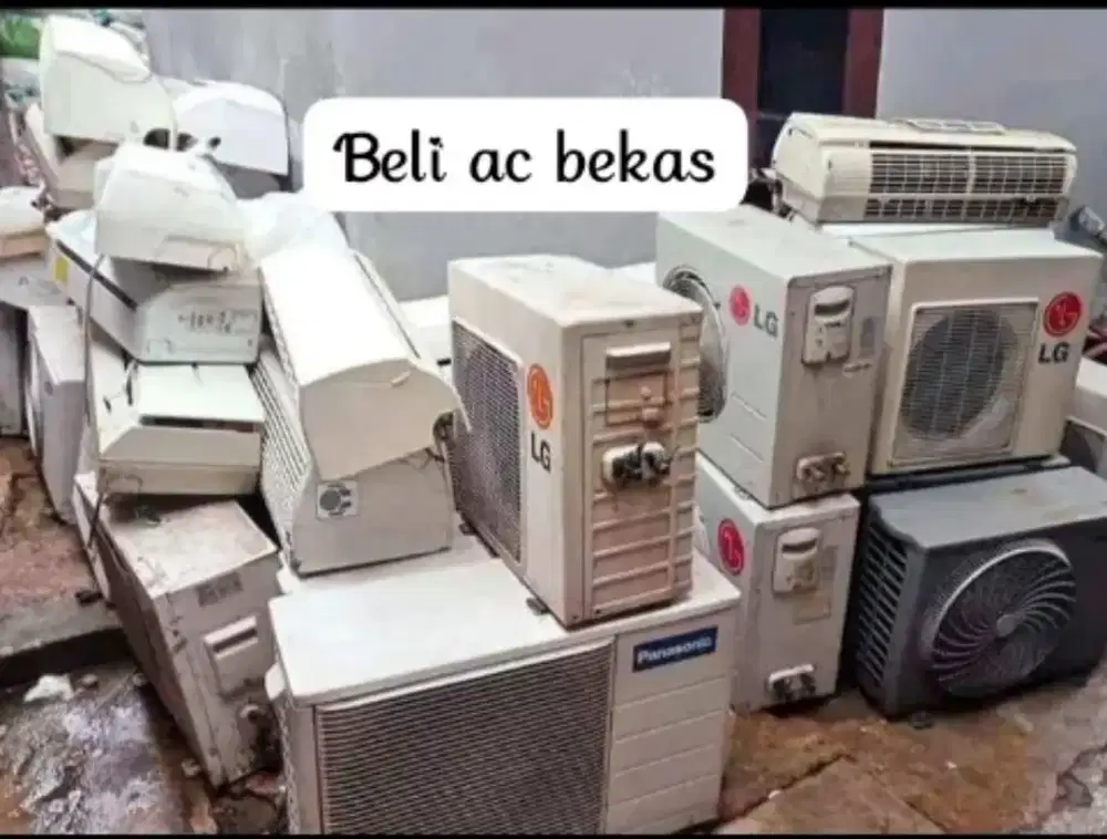 Beli ac bekas rusak mati total