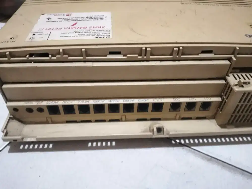 PABX Panasonic KX-TA 308, jual apa adanya.