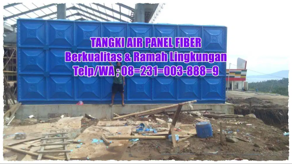 TANGKI AIR - GROUND TANK - TANGKI PANEL - PANEL TANK - TANGKI PANEL