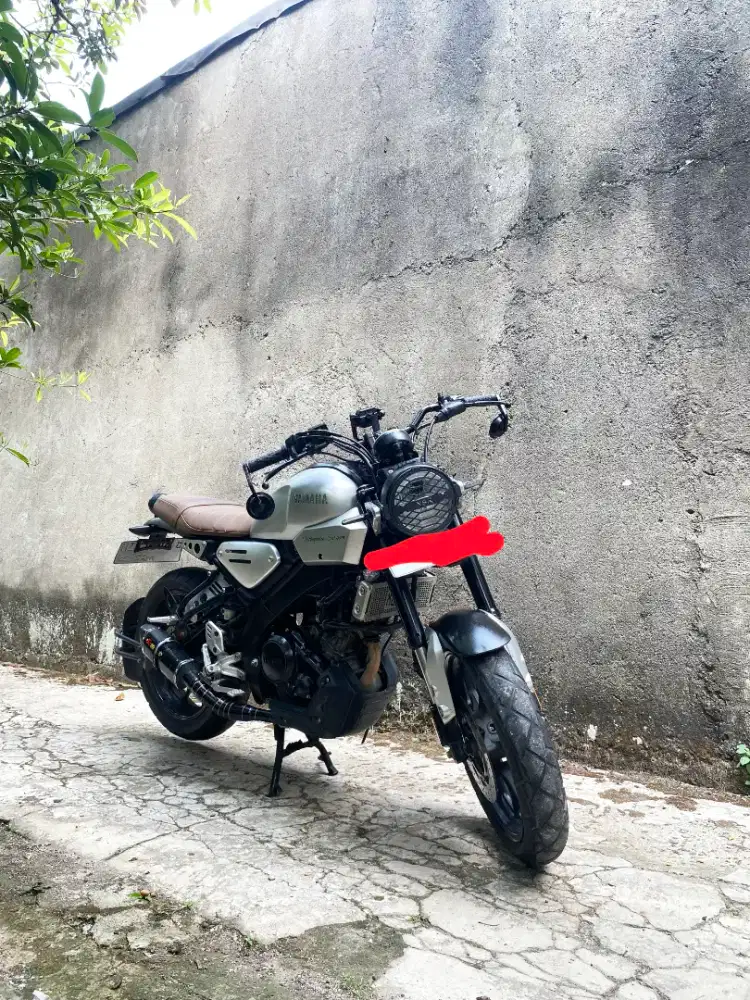 YAMAHA XSR 155 2019 SILVER SIAP PAKAI
