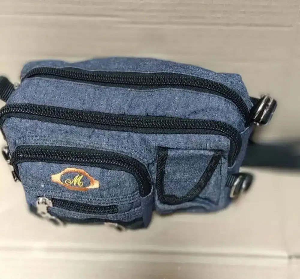 Menerima Pesanan Tas Slempang Kanvas 2 in 1