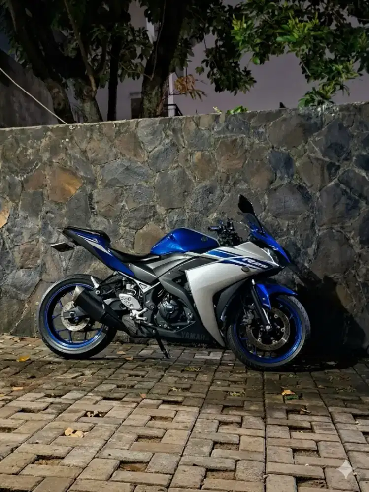Yamaha R25 2017 abs plat jakarta selatan