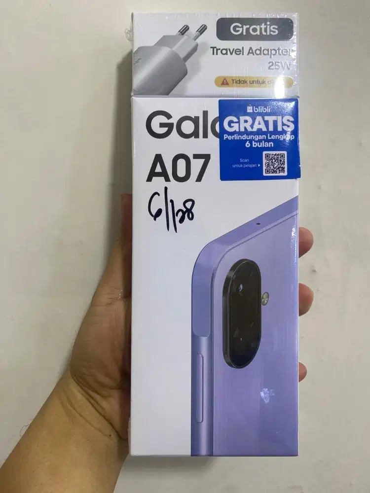 Samsung Galaxy A07 Ram 6/128 Violet NEW