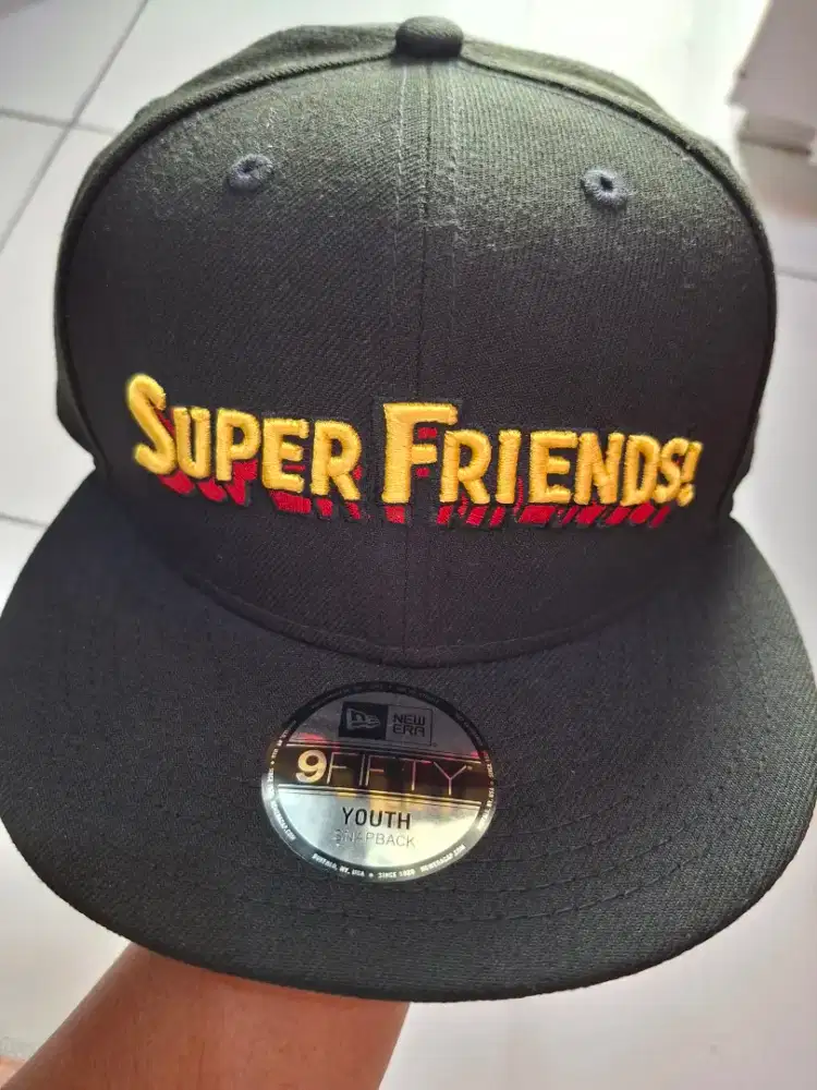 Topi Anak New Era Youth Super Friends DC Justice League 9Fifty Ori