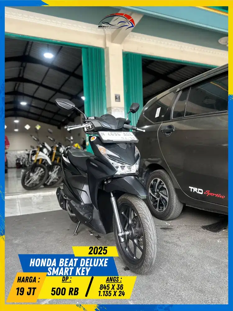 HONDA BEAT DELUXE SMART KEY 2025 LIKE NEW BOSS HIKMAH MOTOR KEPUH
