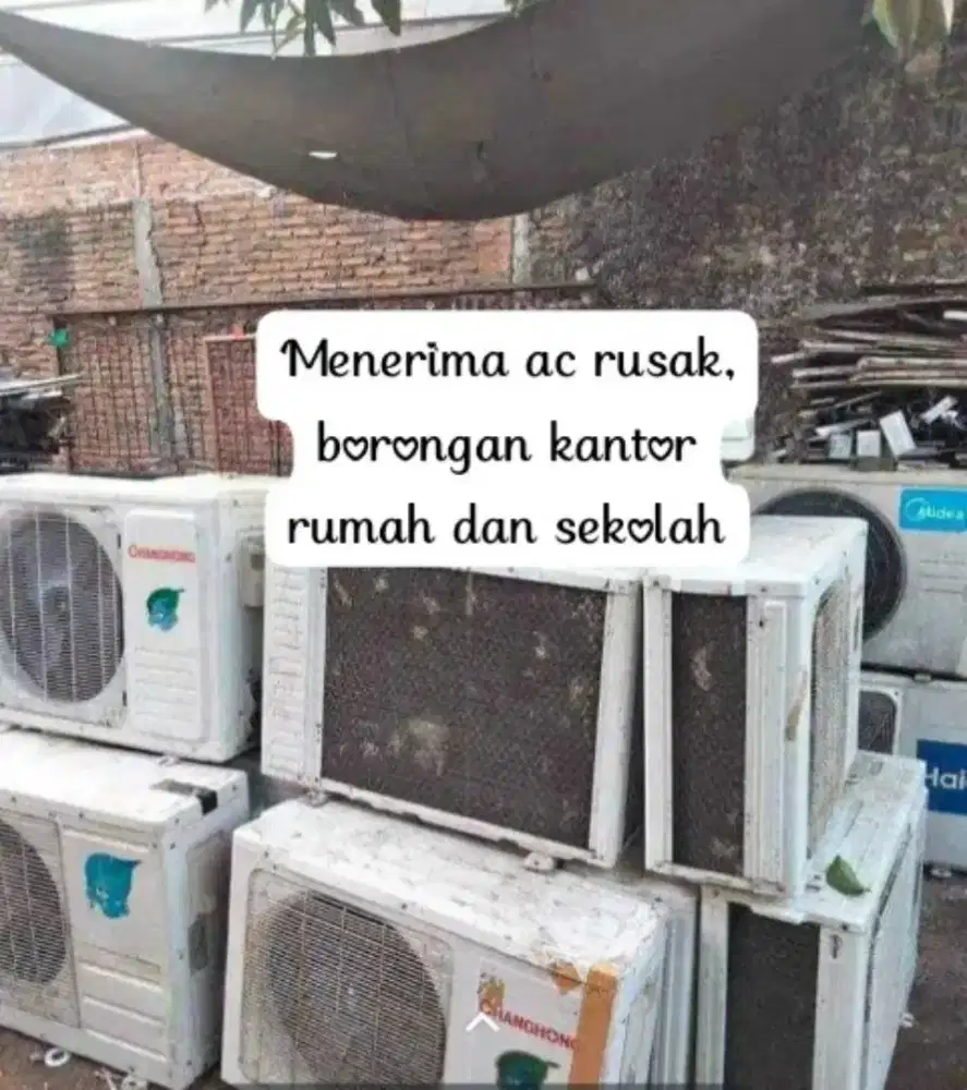 Beli ac rusak mati total