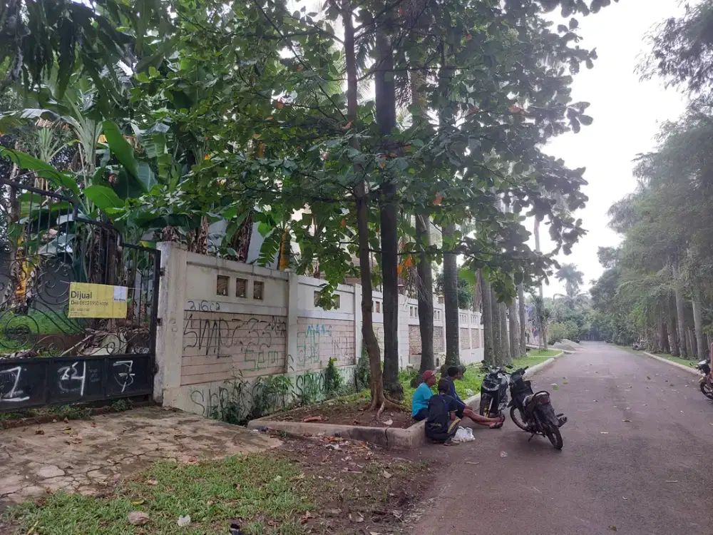 Kavling depan Danau dalam perum Bukit Permai Cibubur