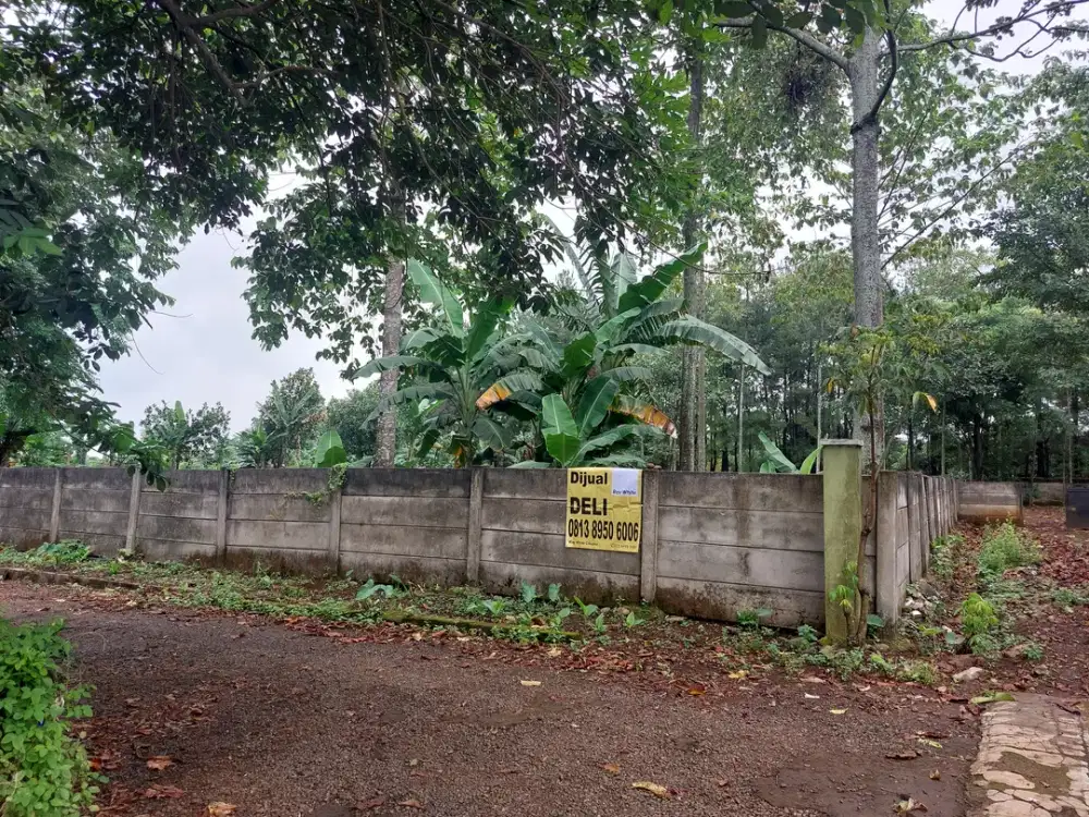 Kavling ngantong jalan Raya Bojong Nangka Gunung Putri Bogor