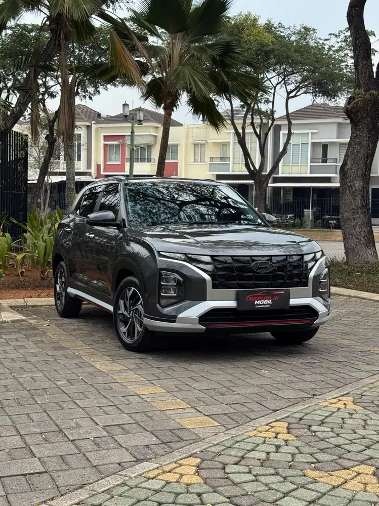 Hyundai Creta Prime 1.5 AT 2022 type tertinggi mobil sunroof