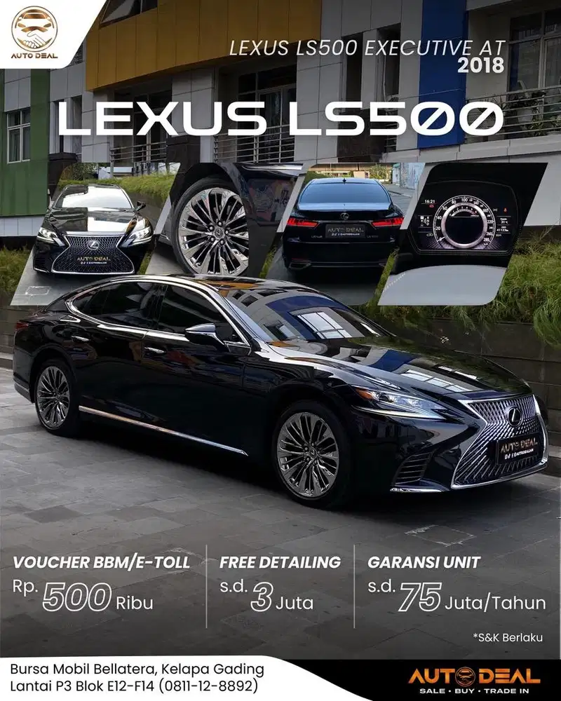 Lexus LS500 Executive AT 2018