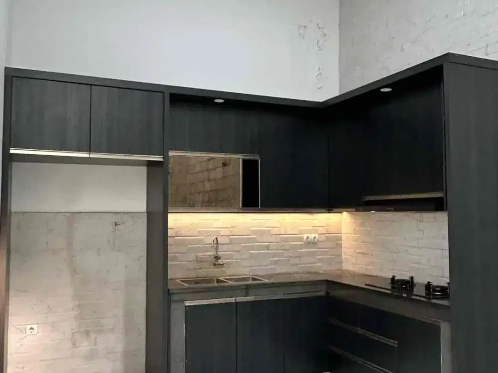 disewakan rumah minimalis dengan kitchen set di taman kopo indah 5 sherwood