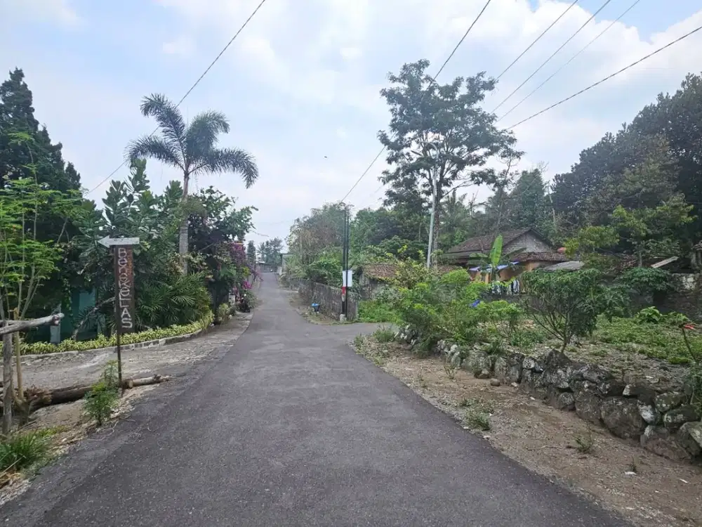 Tanah Sleman Utara Kampus UII Kaliurang 100Jtan Cicilan 12x Tanpa Bunga