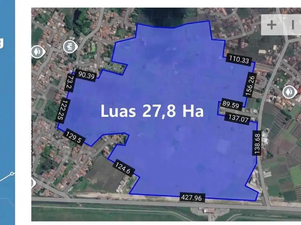 Dijual Lahan Zonasi Kuning di Kosambi Tangerang Luas Ready 27.8 Hektar, Dekat Bandara, Cocok untuk Sirkuit