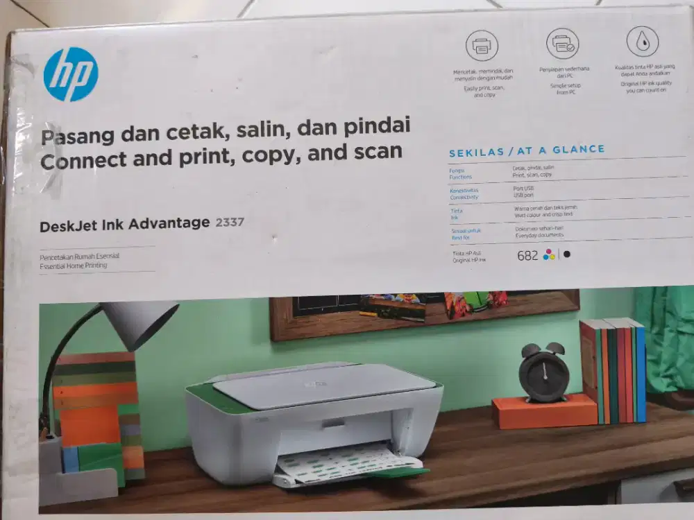 Jual bekas printer HP DeskJet Ink Advantage 2337 (print, copy, scan)