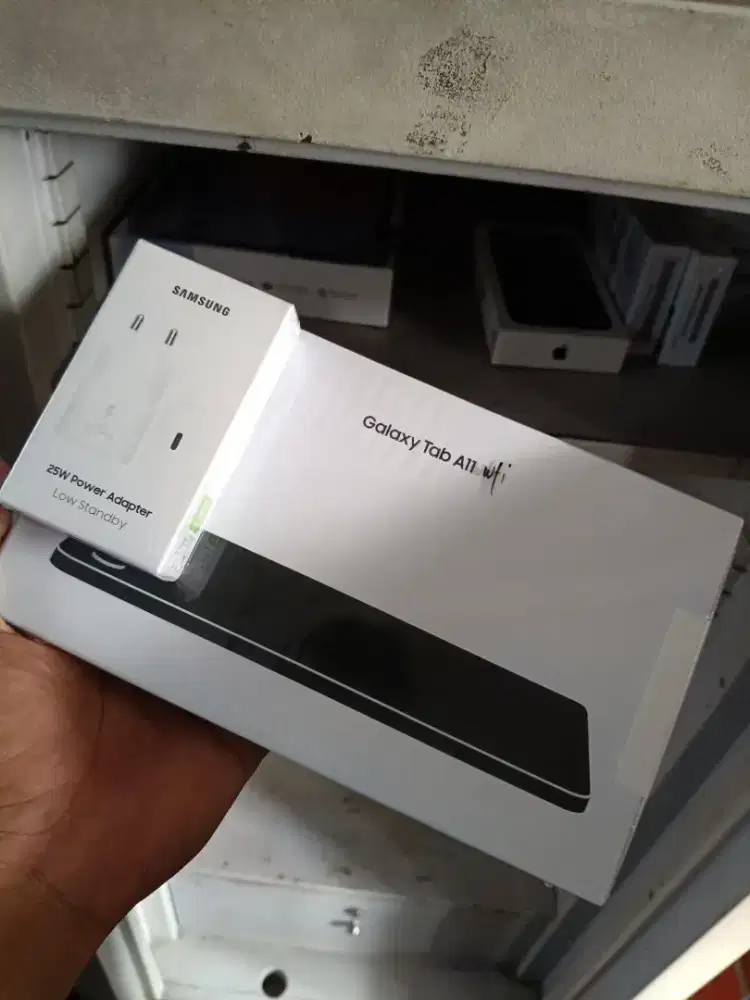 New Samsung tab A11 ram4/64 wifi garansi resmi 1 tahun