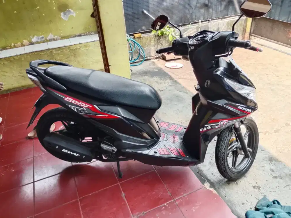 Dijual  beat eco 2018,ss lengkap, plat pajak hidup panjang
