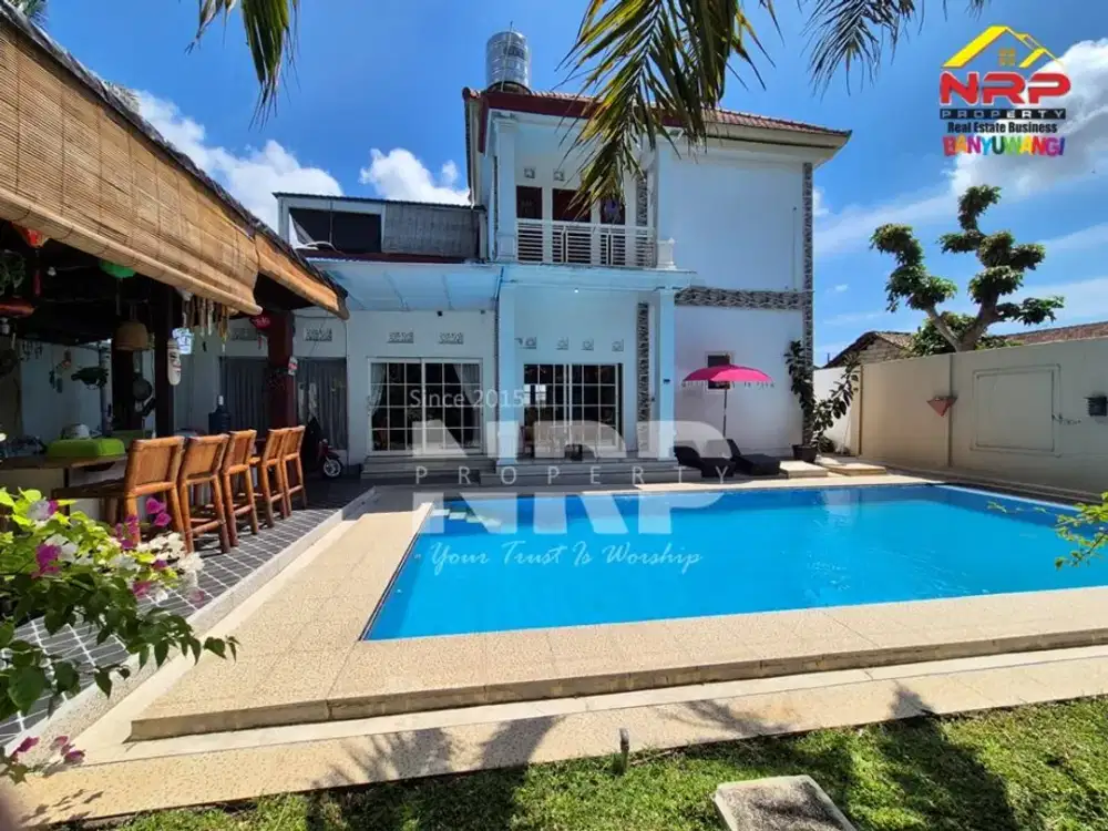 Dijual Vila dengan View Perwahan di Mangir - Rogojampi
