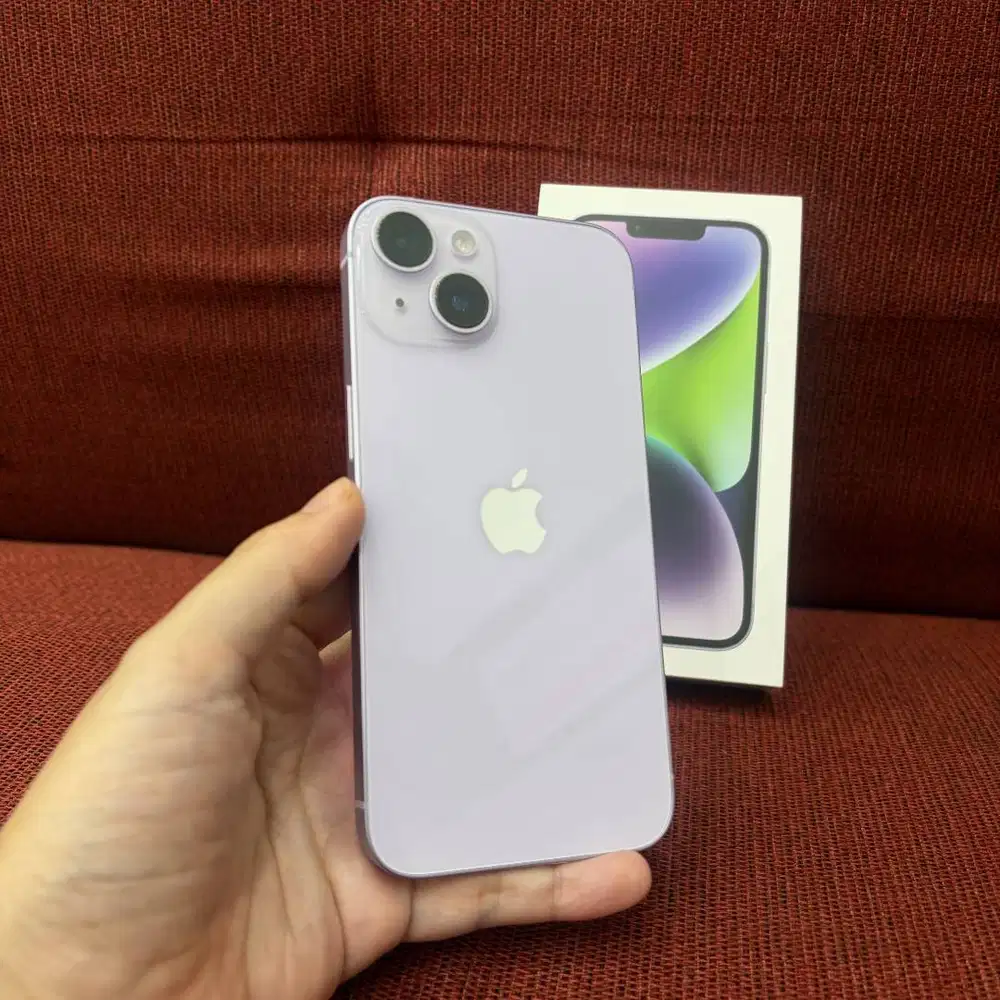 iPhone 14 Purple 128GB second iBox Fullset