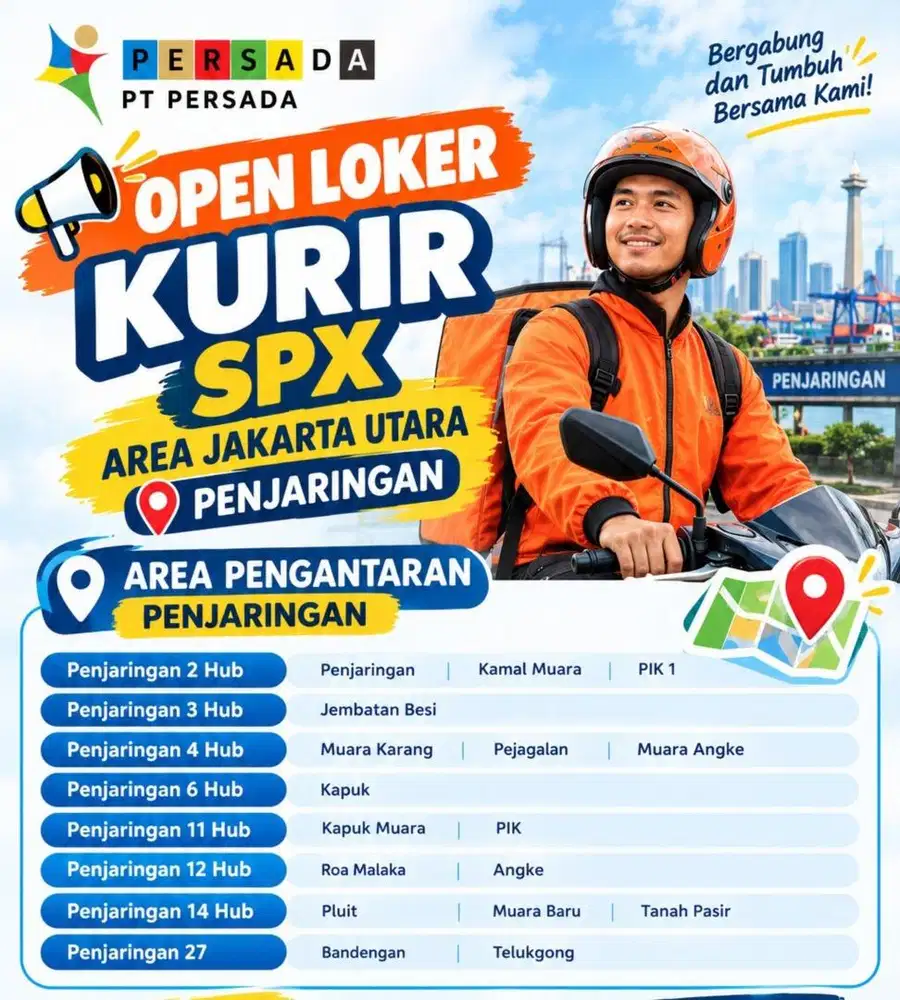 Loker Kurir SPX LM Penjaringan