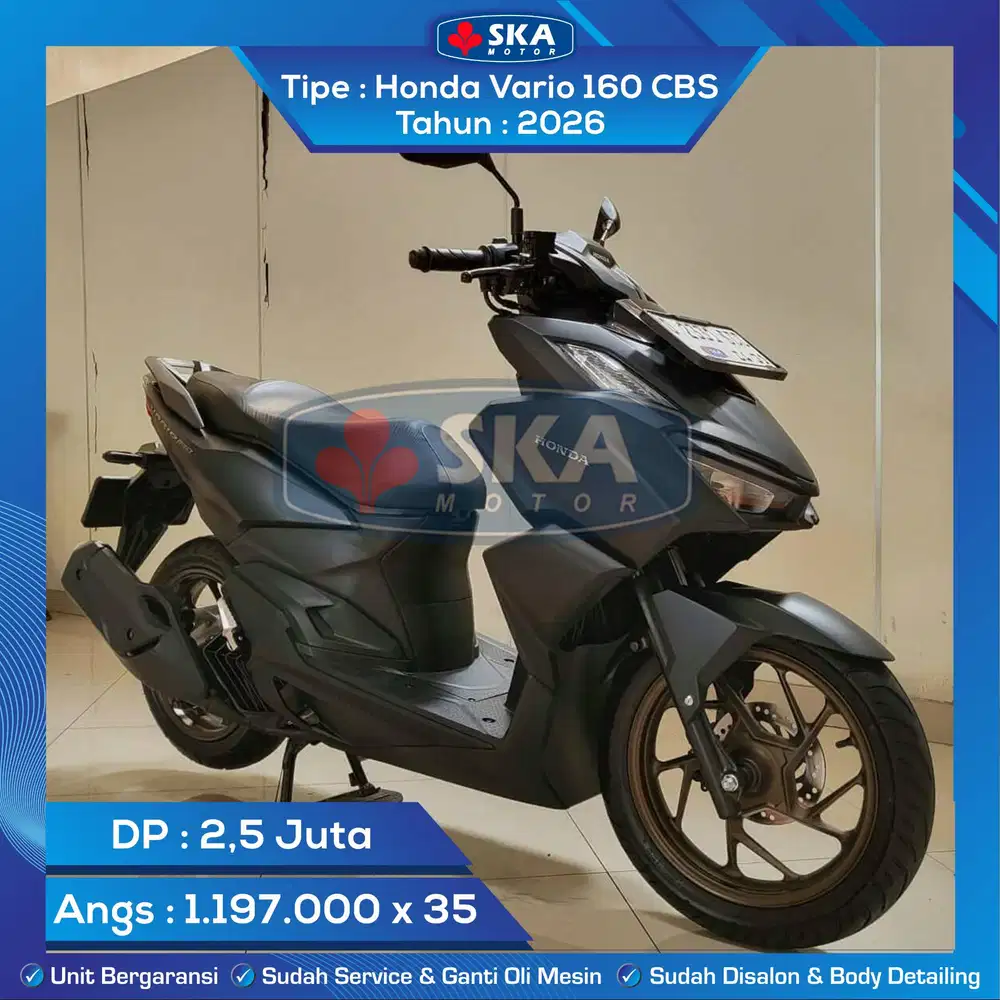 Honda Vario 160 CBS Tahun 2026