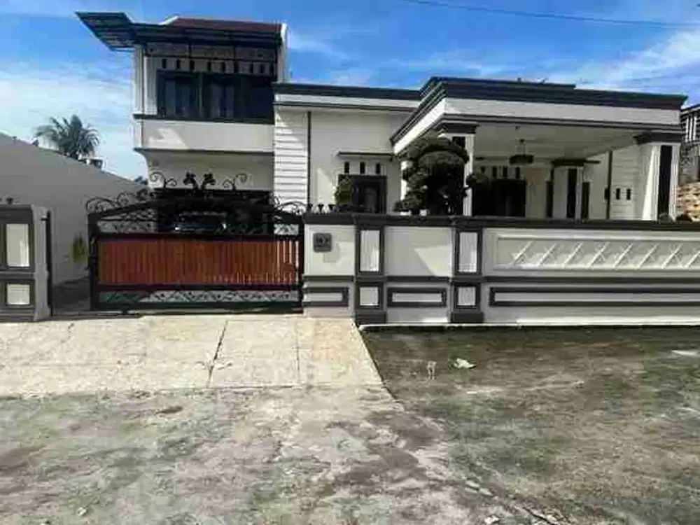 Rumah cantik mewah jl flamboyan medan tuntungan full furnish