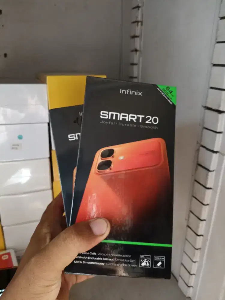 New Infinix smrt 20 ram4/64 garansi resmi 1 tahun
