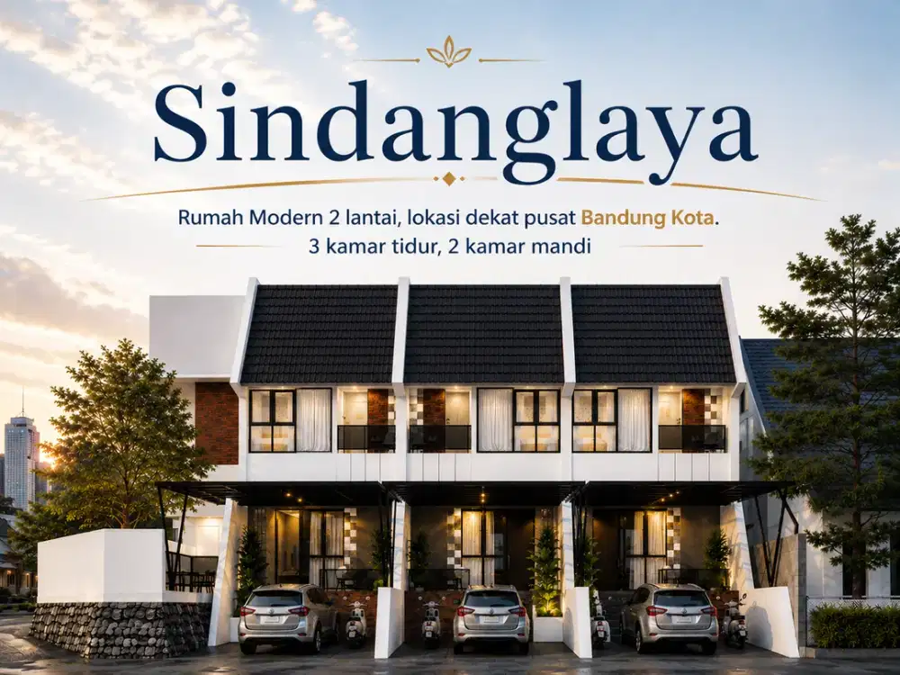 Promo! Rumah 3 Kamar di Mandalajati, Bandung - SHM