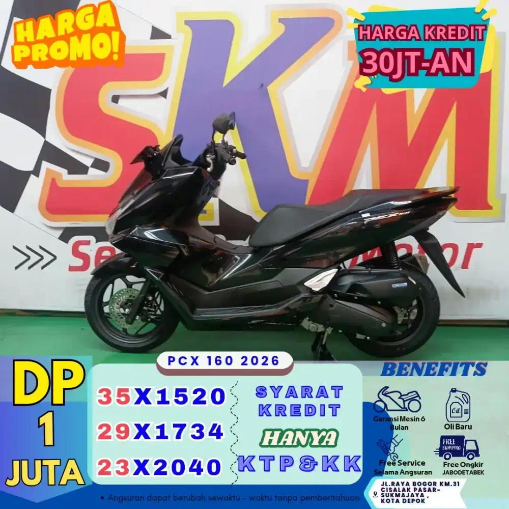 Pcx 160 tahun 2026 cash dan kredit