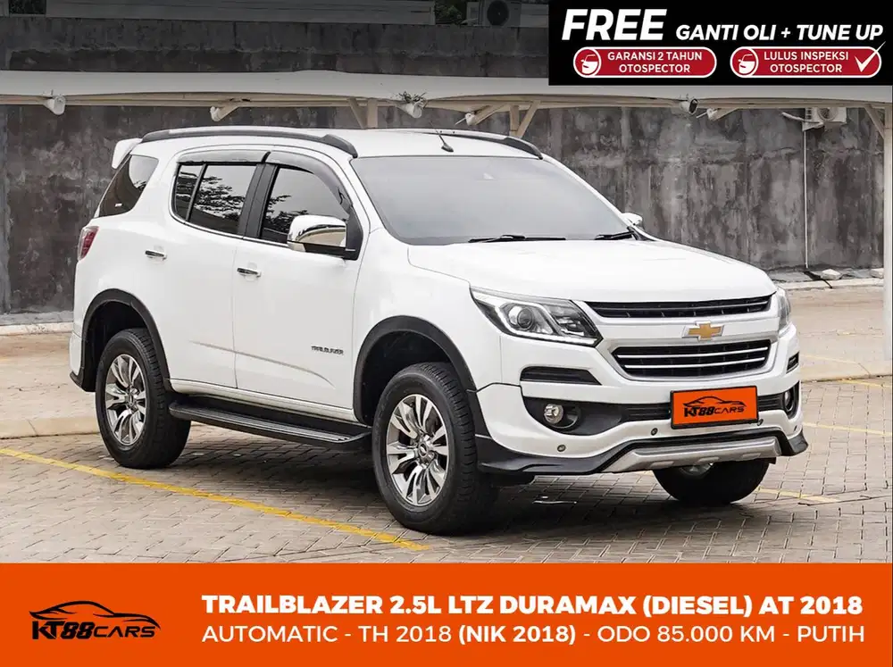 Record CHEVROLET TRAILBLAZER 2.5L LTZ AT 2018
