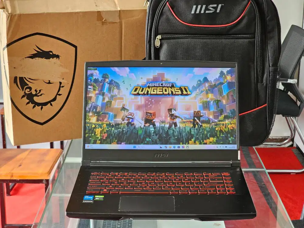 MSI GF63 THIN 11 SC Intel Core i5 Gen 11 Ram 16 GB SSD 1 TB Nvidia GTX