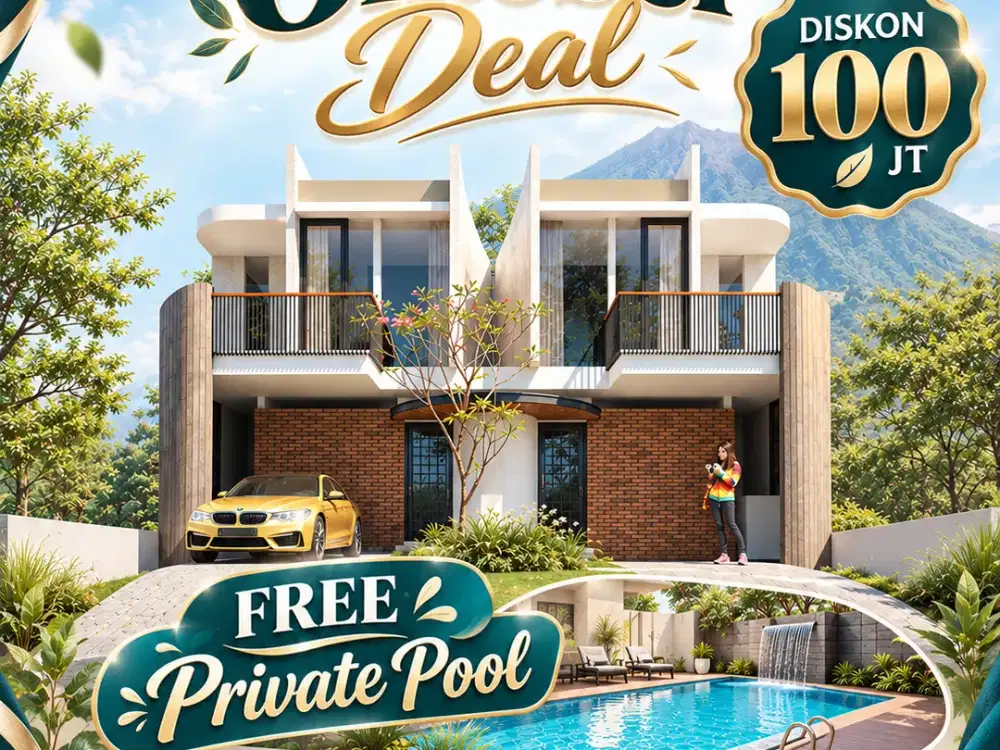 INVESTASI VILLA KOTA BATU DISKON 100 JT