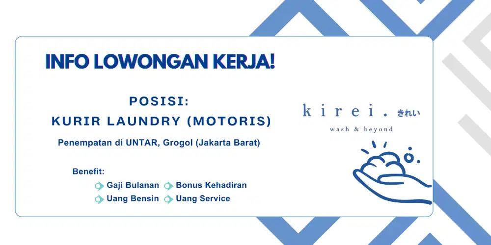 Lowongan Kerja Kurir (Motoris)