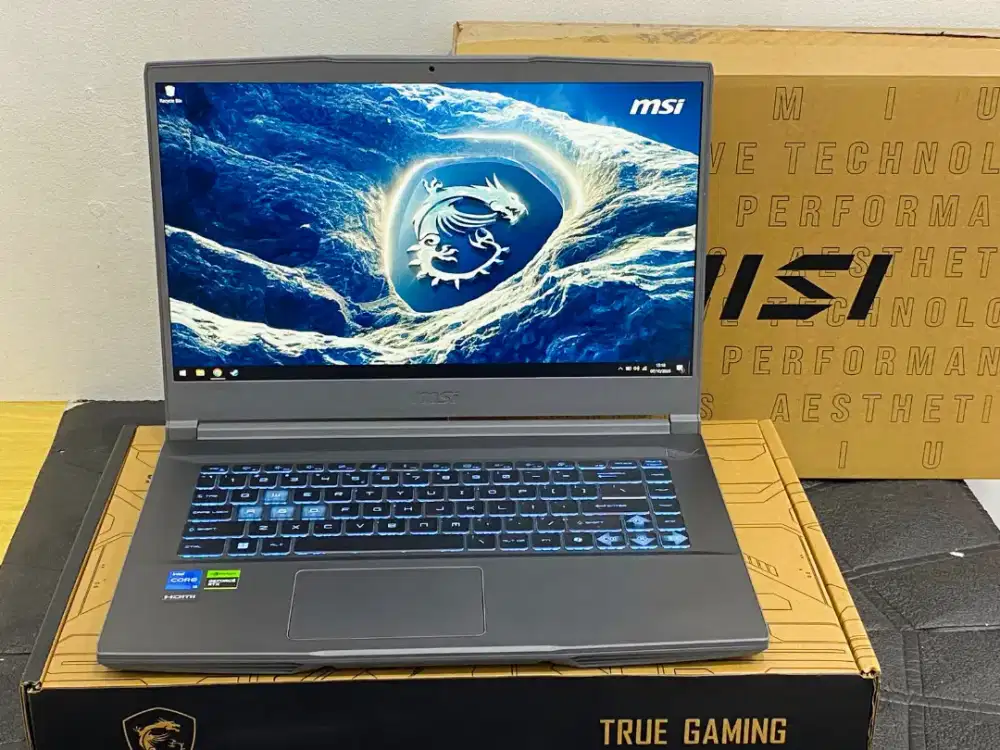 MSI Thin 15 B12UCX Core i5-12450H RAM 16GB SSD 512GB NVIDIA RTX 2050
