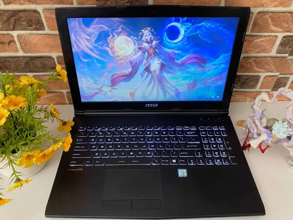 MSI-16J9 CORE I7-7707HQ RAM 8GB SSD 256GB VGA NVIDIA GEFORECE GTX 105O