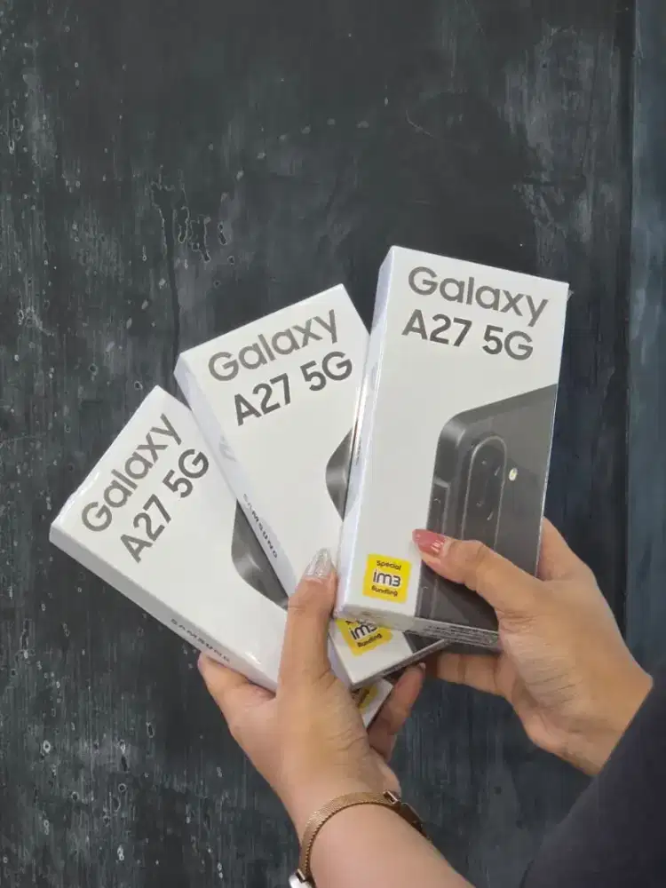 SAMSUNG GALAXY A27 5G RAM 8/256G BARU 100% GARANSI RESMI