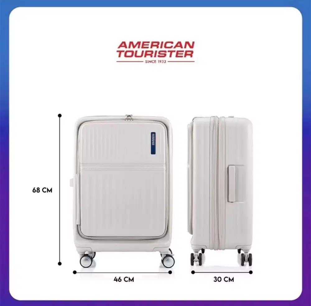 American Tourister Tranto Medium 25 inch - Warm Grey
