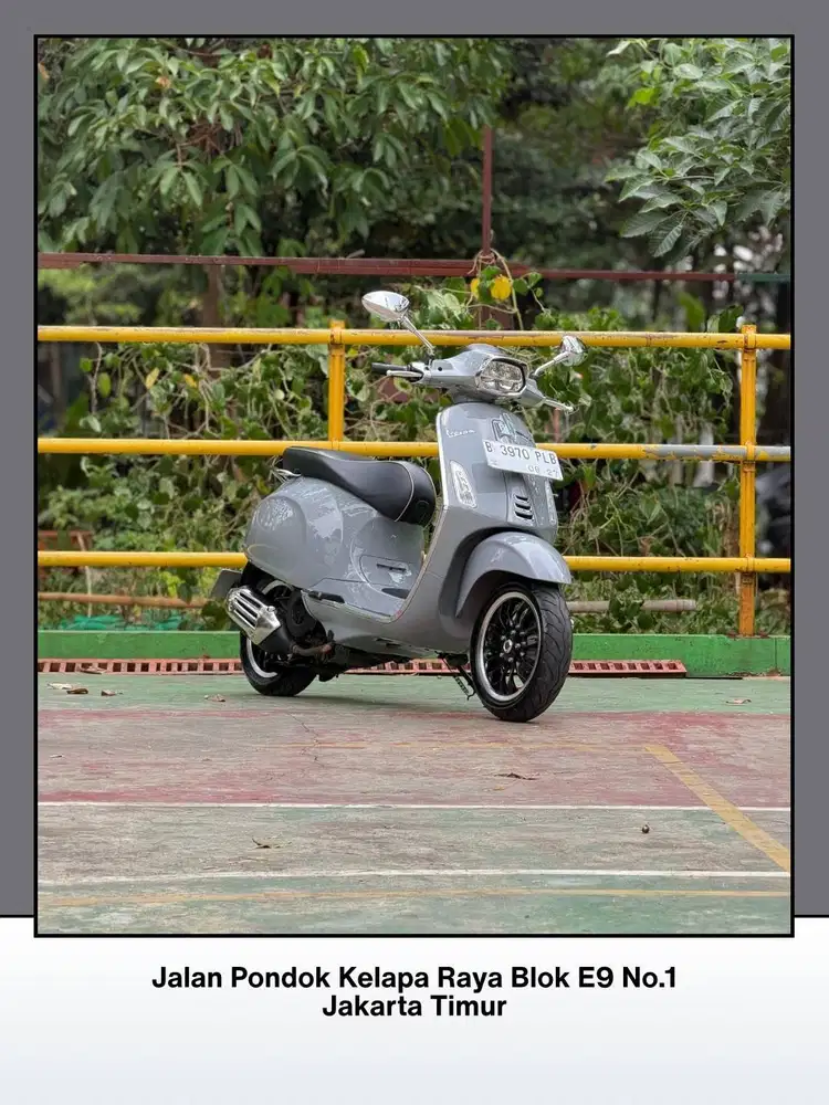 TERMURAH PIAGGIO VESPA SPRINT 150 ABS FACELIFT TH 2022 GREY MATERIA