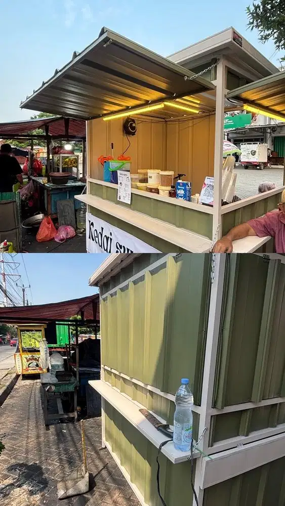 Booth countener