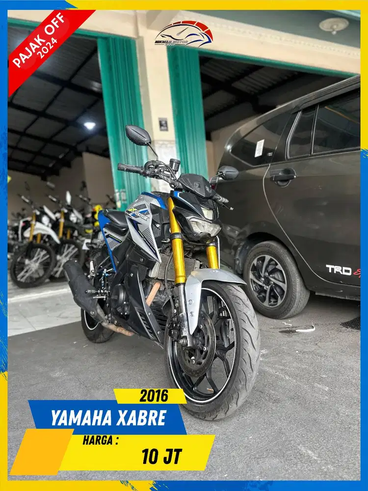 YAMAHA XABRE 2016 MESIN AMAN POLL BOSKUU HIKMAH MOTOR KEPUH