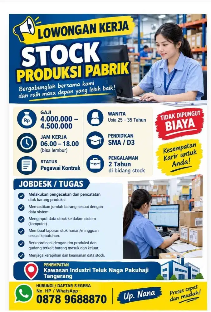 DIBUTUHKAN CEPAT