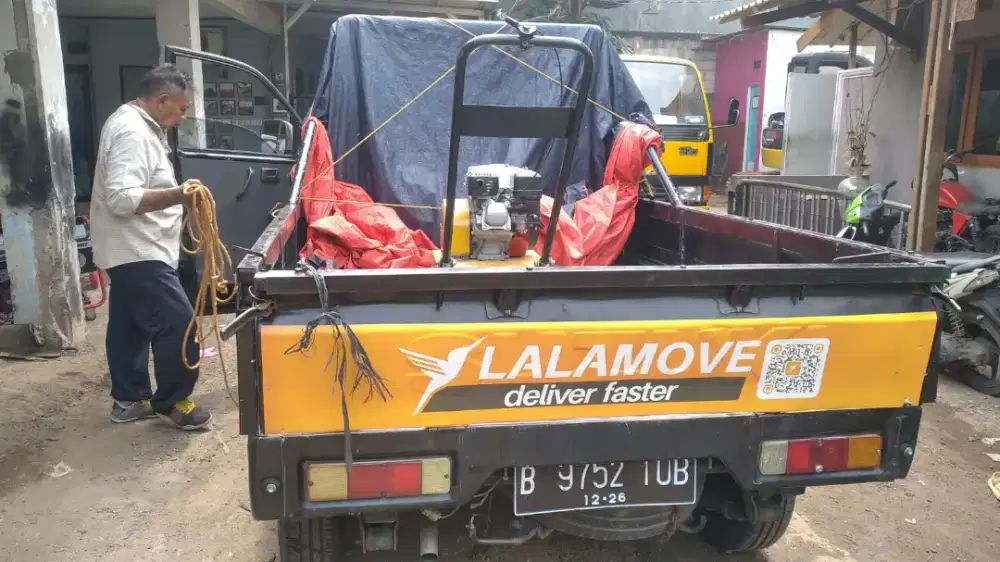 Setemper kodok genset vibrator roller molen jackhammer stamper