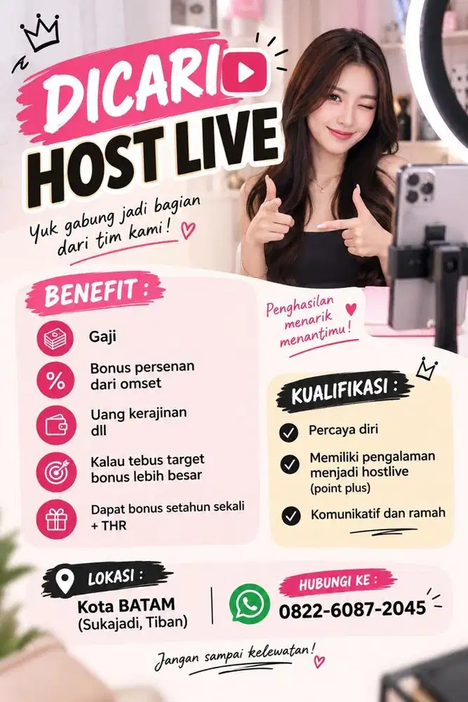 Host live streaming